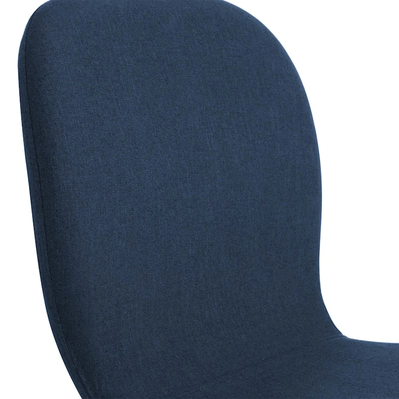 Preston Stackable Dining Chair, Navy Blue 4 Preston Stackable Dining Chair, Navy Blue - Image 4