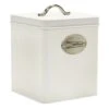 Preston White & Silver Canister, Medium