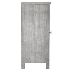 Providence 1-Door Mirrored Silver Cabinet -Furniture Store providence 1 door mirrored silver cabinet 2