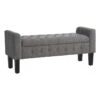 Providence Andy Storage Bench, Grey