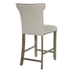 Providence Brittany Upholstered Counter Stool With Grommets -Furniture Store providence brittany upholstered counter stool with grommets 2