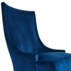 Providence Cassia Velvet Accent Chair, Navy Blue 8 Providence Cassia Velvet Accent Chair, Navy Blue -Furniture Store providence cassia velvet accent chair navy blue 3