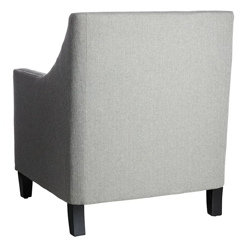 Providence Erica Studded Accent Chair, Grey 2 Providence Erica Studded Accent Chair, Grey - Image 2