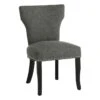 Providence Jhene II Studded Back Dining Chair, Grey