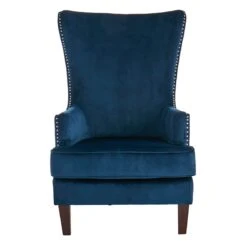 Providence Kori Accent Chair, Navy 6 Providence Kori Accent Chair, Navy -Furniture Store providence kori accent chair navy 2