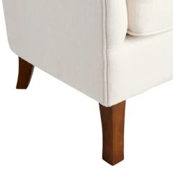 Providence Norfolk White Tufted Accent Chair -Furniture Store providence norfolk white tufted accent chair 3