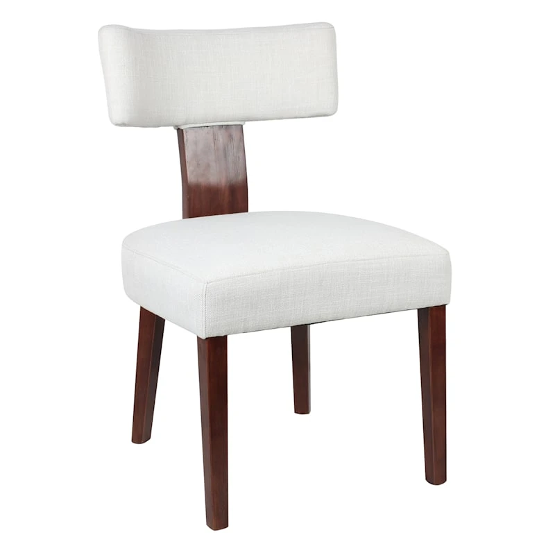 Providence Presley T-Back Dining Chair, White 1 Providence Presley T-Back Dining Chair, White