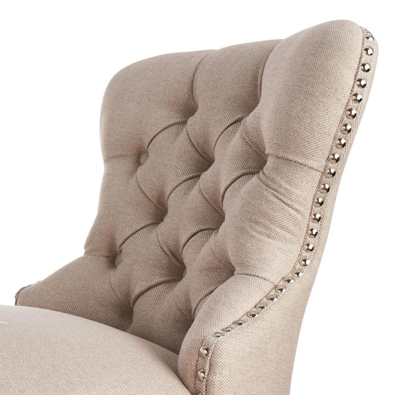 Providence Ring Back Counter Stool, Linen 3 Providence Ring Back Counter Stool, Linen - Image 3