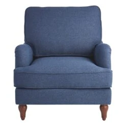 Providence Rogan Armchair, Navy -Furniture Store providence rogan armchair navy 2