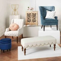 Providence Stanley Storage Ottoman, Navy Blue 5 Providence Stanley Storage Ottoman, Navy Blue -Furniture Store providence stanley storage ottoman navy blue 2