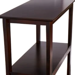 Providence Theodore Brown 3-Tier Thick Leg Bookshelf, 29" -Furniture Store providence theodore brown 3 tier thick leg bookshelf 29 2