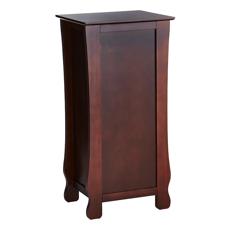 Providence Theodore Dark Brown 1-Drawer Cabinet End Table, 29" 2 Providence Theodore Dark Brown 1-Drawer Cabinet End Table, 29" - Image 2
