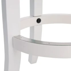 Providence Victoria Backless Counter Stool, White -Furniture Store providence victoria backless counter stool white 2