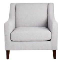 Providence Wells Accent Chair, Light Grey 8 Providence Wells Accent Chair, Light Grey -Furniture Store providence wells accent chair light grey 2