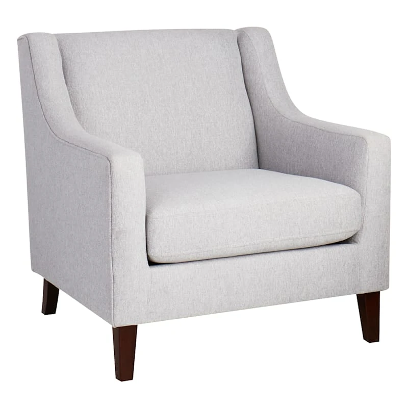 Providence Wells Accent Chair, Light Grey 1 Providence Wells Accent Chair, Light Grey