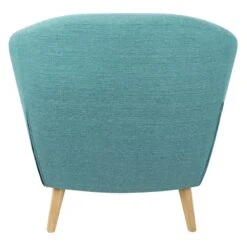 Rockwell Teal Mid-Century Modern Accent Chair -Furniture Store rockwell teal mid century modern accent chair 4