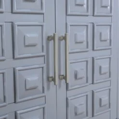 Sadie 2-Drawer Geometric Cabinet, Grey 13 Sadie 2-Drawer Geometric Cabinet, Grey -Furniture Store sadie 2 drawer geometric cabinet grey 5