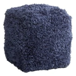 Sammy Shag Pouf, Navy