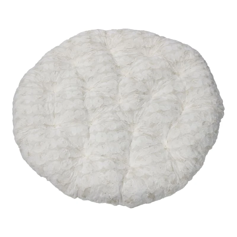 Shag Papasan Cushion, Sand 1 Shag Papasan Cushion, Sand