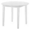 Sophia White Round Dining Table, 35"