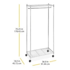 Supreme Metal Garment Rack -Furniture Store supreme metal garment rack 3
