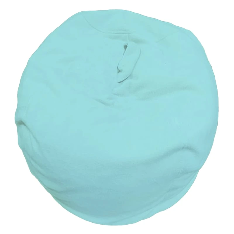 Tiny Dreamers Kids Plush Bean Bag, Aqua 1 Tiny Dreamers Kids Plush Bean Bag, Aqua