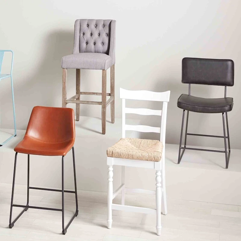 Tobi Natural Woven Seat Counter Stool 2 Tobi Natural Woven Seat Counter Stool - Image 2