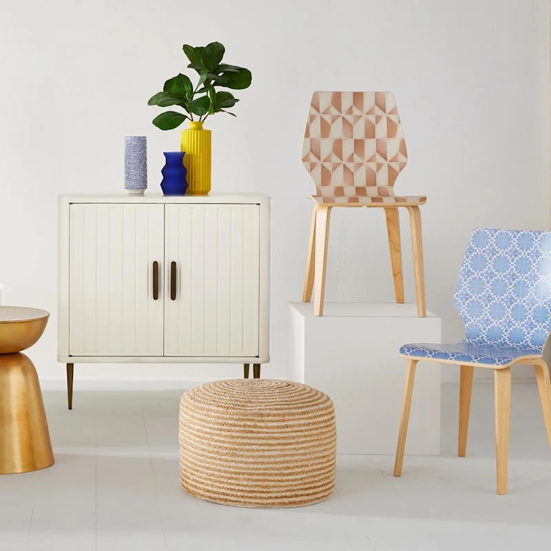 Tracey Boyd Bentwood Dining Chair, Blue 2 Tracey Boyd Bentwood Dining Chair, Blue - Image 2