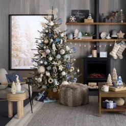 Ty Pennington Creed Ombre Fur Pouf -Furniture Store ty pennington creed ombre fur pouf 2