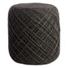 Ty Pennington Reid Twisted Ottoman, Wool Grey